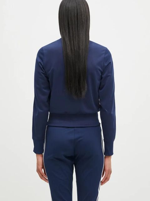 adidas Originals bluza Adicolor Classics Firebird damska kolor granatowy z aplikacją JC8263