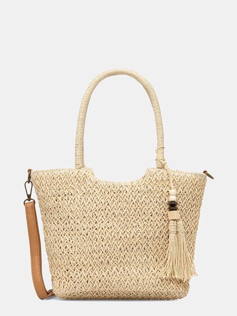 Answear.LAB torebka crossbody damska pleciona - zdjęcie produktu nr 1