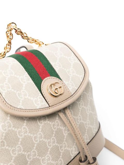 Gucci mini Ophidia backpack - Neutrals