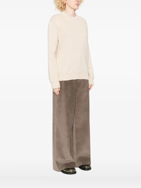 Golden Goose ribbed crew-neck sweater - Neutrals - zdjęcie produktu nr 2