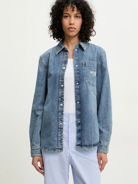 Moschino Jeans koszula bawełniana - zdjęcie produktu nr 1