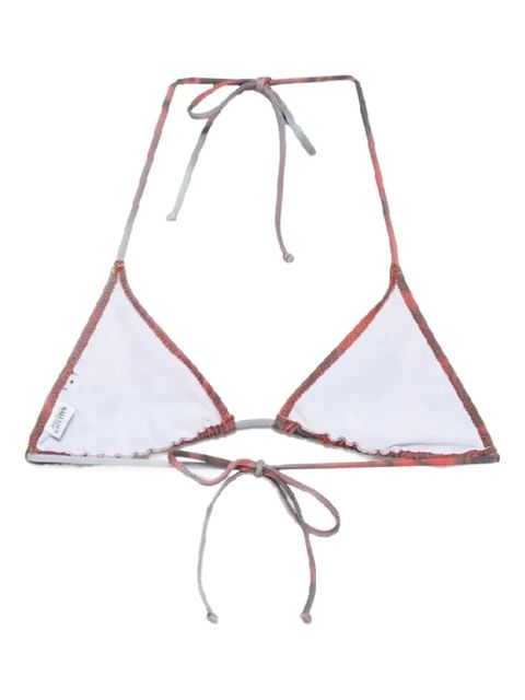 Jean Paul Gaultier Blurry Roses bikini top - Red - zdjęcie produktu nr 2