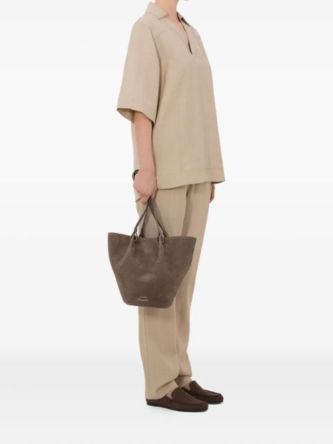 LouLou de Saison Ermo open neck top - Neutrals