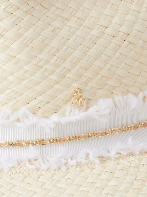 Maison Michel Henrietta hat - Neutrals - zdjęcie produktu nr 2