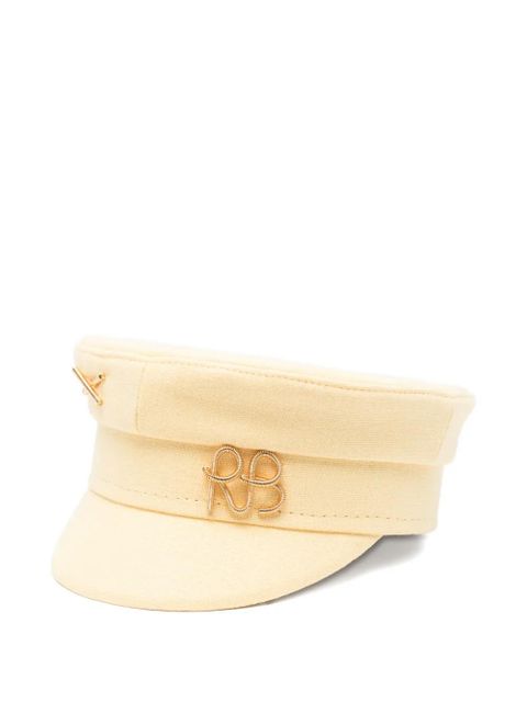 Ruslan Baginskiy Baker Boy logo-detail hat - Yellow - zdjęcie produktu nr 1