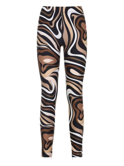 PUCCI swirl-pattern trousers - Black - zdjęcie produktu nr 1