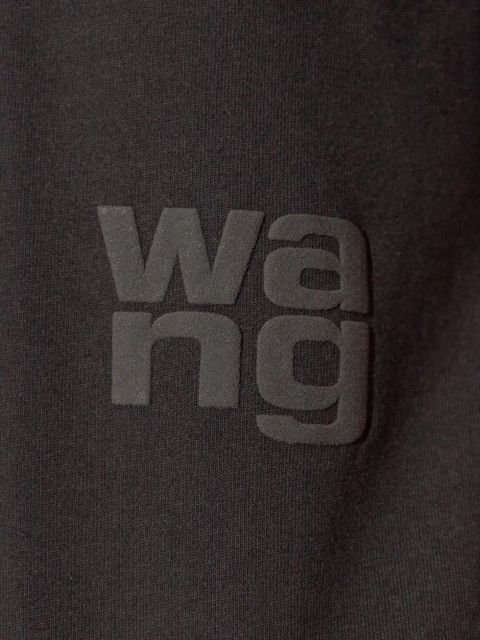 Alexander Wang logo-print cotton T-shirt - Black