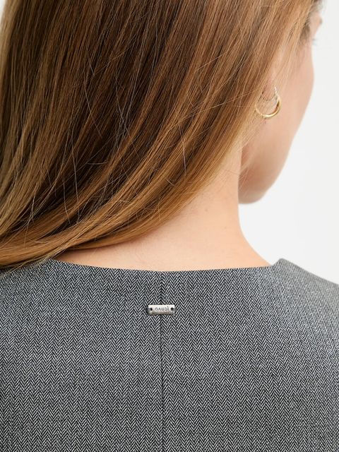 Gaudi kamizelka kolor szary jednorzędowa 521FD35017