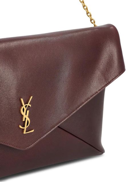 Saint Laurent Cassandre large pouch bag - Brown