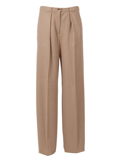Max Mara pleated cali trousers - Neutrals - zdjęcie produktu nr 1