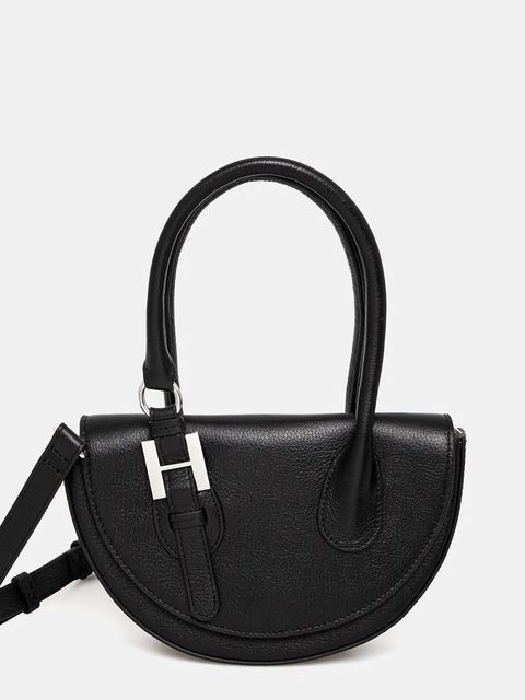 Silvian Heach torebka skórzana SPAGNOLI kolor czarny RCP25020BO - zdjęcie produktu nr 1