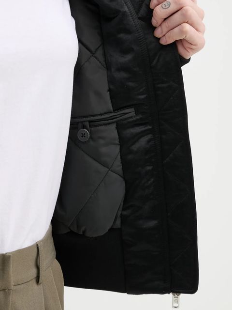 Filippa K kurtka bomber kolor czarny przejściowa 31568