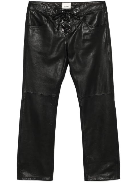ISABEL MARANT Vanel trousers - Black - zdjęcie produktu nr 1