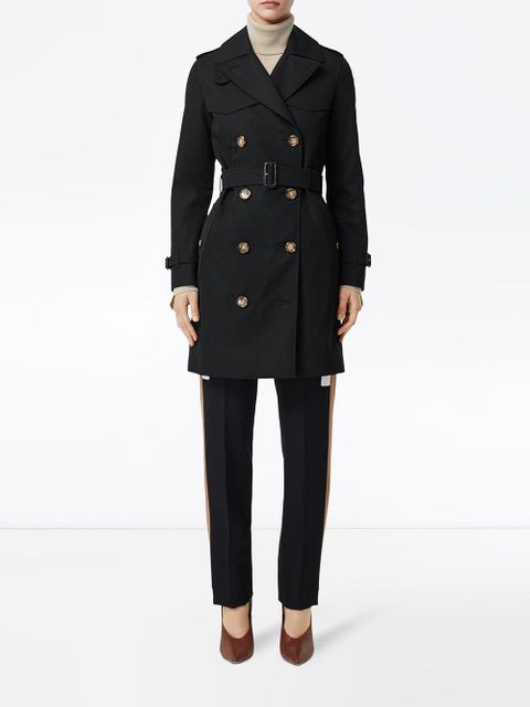 Burberry The Short Islington trench coat - Black
