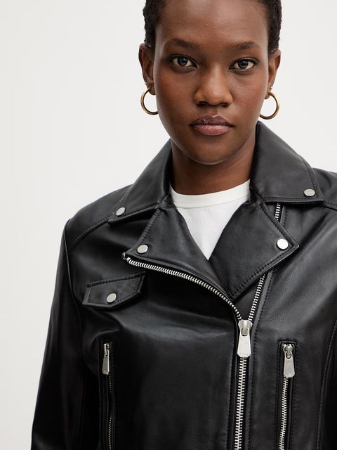 Pinko kurtka skórzana