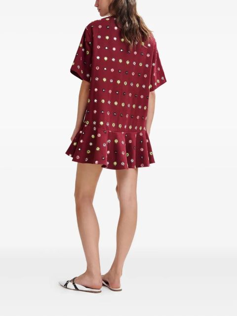 Essentiel Antwerp Iherko dress - Red - zdjęcie produktu nr 2