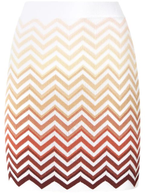 Missoni zigzag mini skirt - White - zdjęcie produktu nr 1