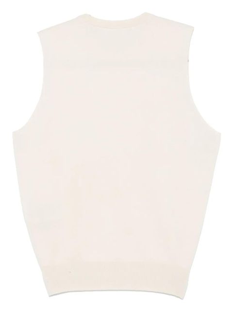 Jil Sander knitted tank top - Neutrals - zdjęcie produktu nr 2
