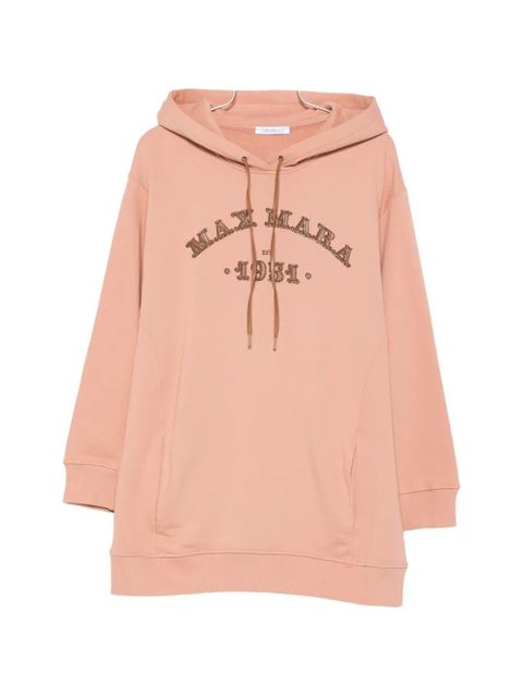 Max Mara logo hoodie - Pink - zdjęcie produktu nr 1