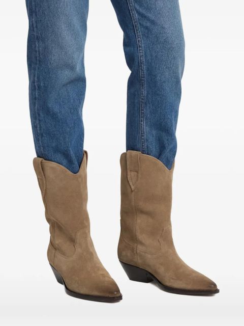 ISABEL MARANT Duerto cowboy boots - Brown