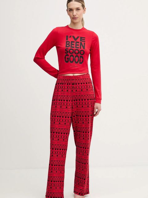 Juicy Couture piżama damska kolor czerwony JCYPJ126851 - zdjęcie produktu nr 1