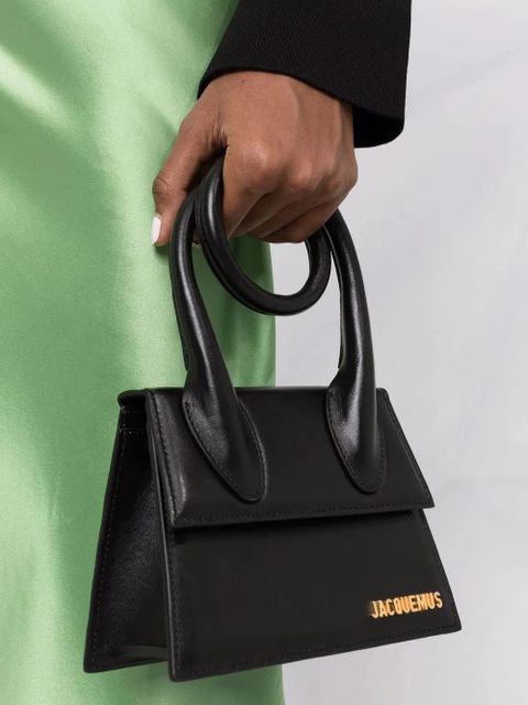 Jacquemus Le Chiquito Noeud tote bag - Black