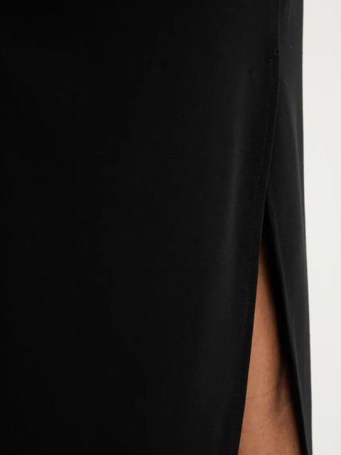 Answear.LAB spódnica kolor czarny midi ołówkowa