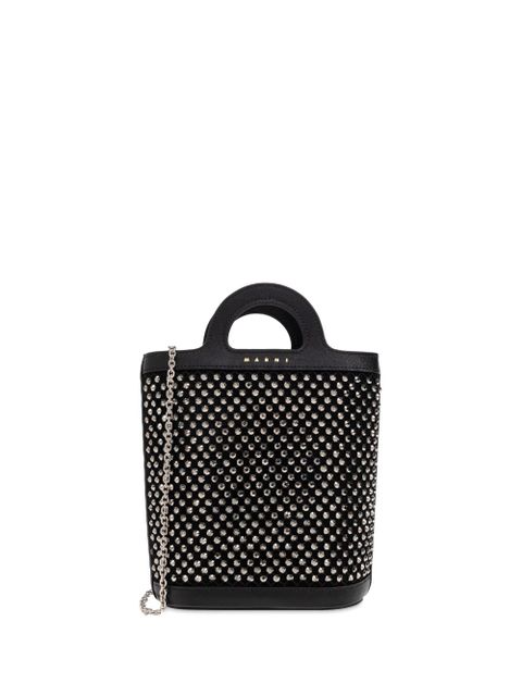 Marni crystal-embellished tote bag - Black - zdjęcie produktu nr 1