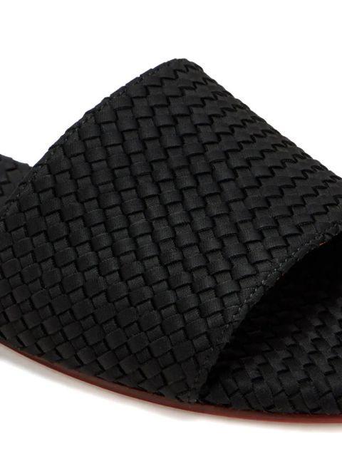 NAGHEDI St. Barths woven sandals - Black