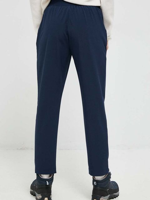 Helly Hansen spodnie sportowe Thalia 2.0 damskie kolor granatowy proste high waist 34325