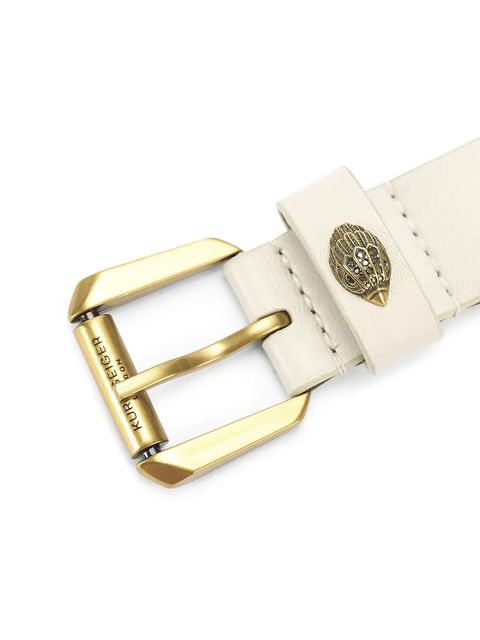 Kurt Geiger London pasek skórzany damski kolor beżowy 5411441109 - zdjęcie produktu nr 2