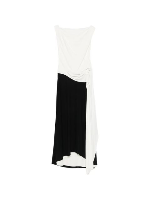 Proenza Schouler Dallah draped midi dress - White - zdjęcie produktu nr 1