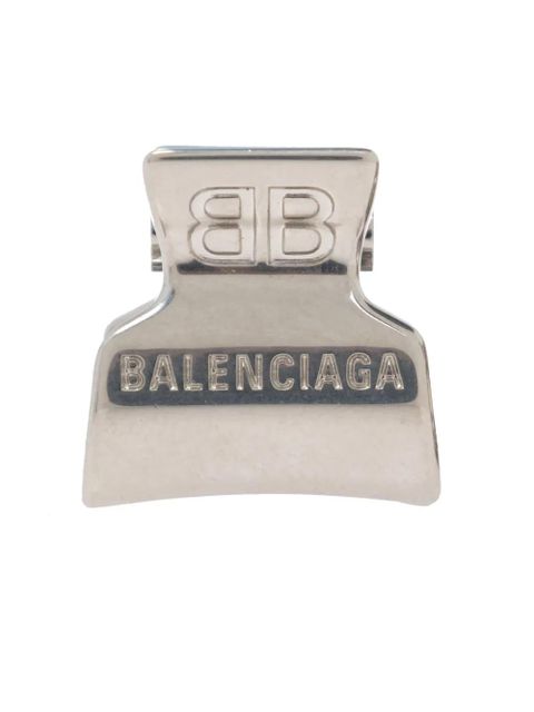 Balenciaga Holli Xs hair clips (set of two) - Silver