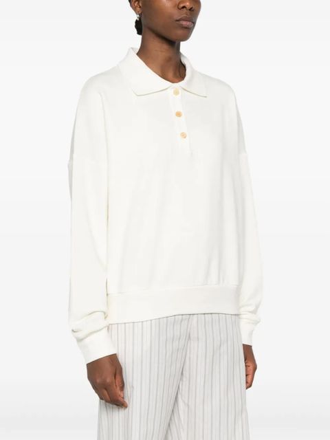 The Row Corzas polo top - Neutrals