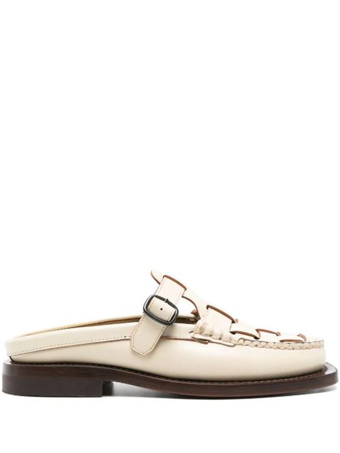 Hereu Bonell leather loafers - Neutrals - zdjęcie produktu nr 1