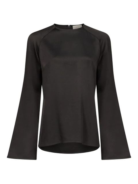 LouLou de Saison Aiza blouse - Black - zdjęcie produktu nr 1