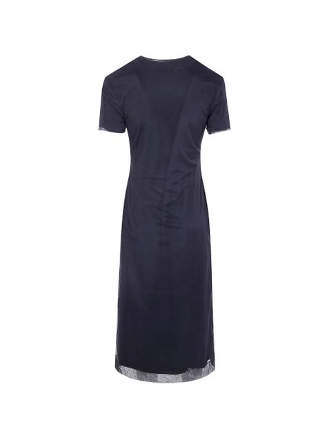 Simone Rocha sheer-panel dress - Blue - zdjęcie produktu nr 2