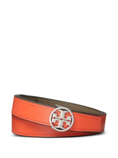 Tory Burch reversible logo-plaque belt - Brown - zdjęcie produktu nr 1