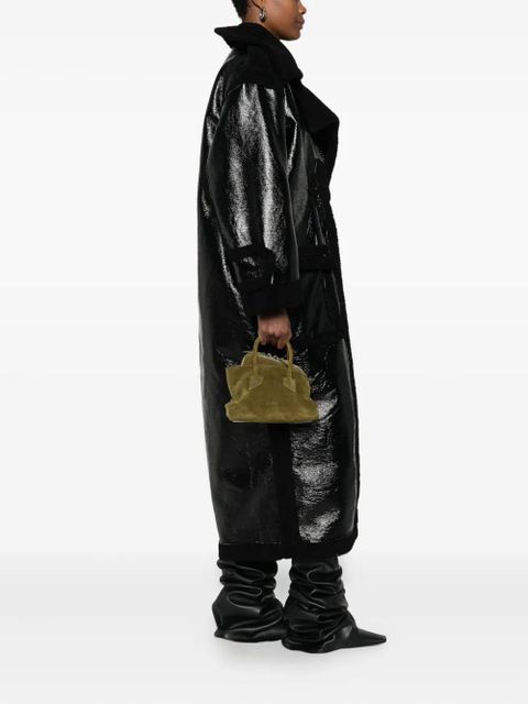 The Attico suede tote bag - Green