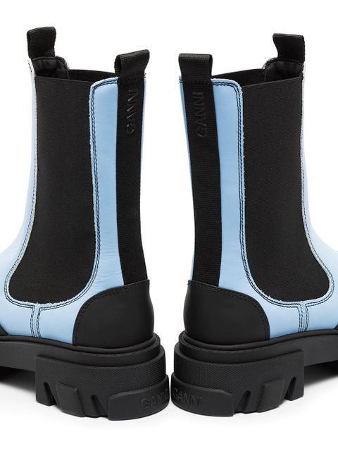 GANNI Chelsea ankle boots - Blue