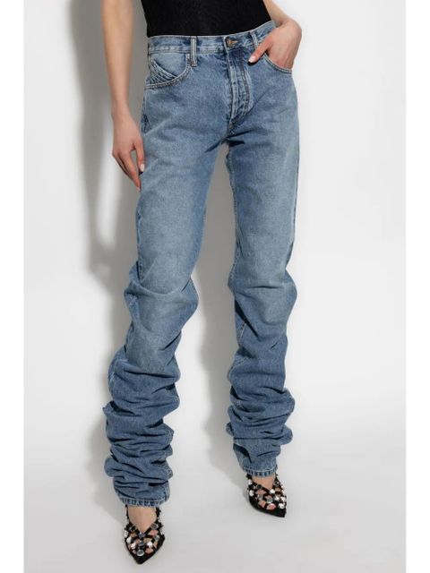 The Attico long jeans - Blue