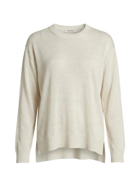 Max Mara side-slit sweater - Neutrals - zdjęcie produktu nr 1