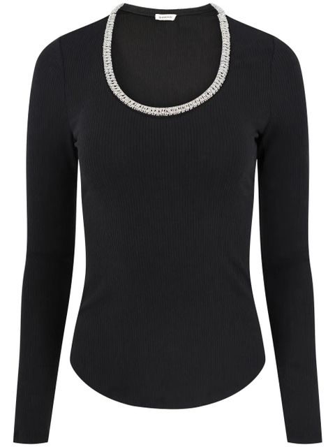 Simkhai Janay ribbed top - Black - zdjęcie produktu nr 1