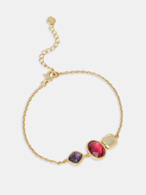 Answear.LAB bransoletka ze srebra 925 pozłacanego 18k złotem damska - zdjęcie produktu nr 1