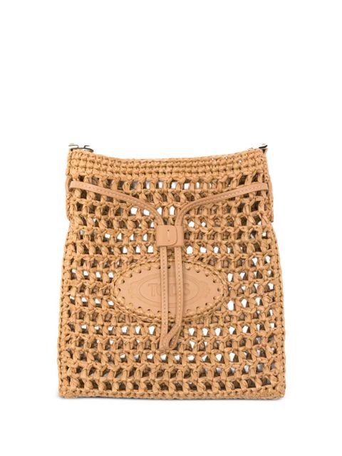 Tod's drawstring-fastening shoulder bag - Neutrals - zdjęcie produktu nr 1