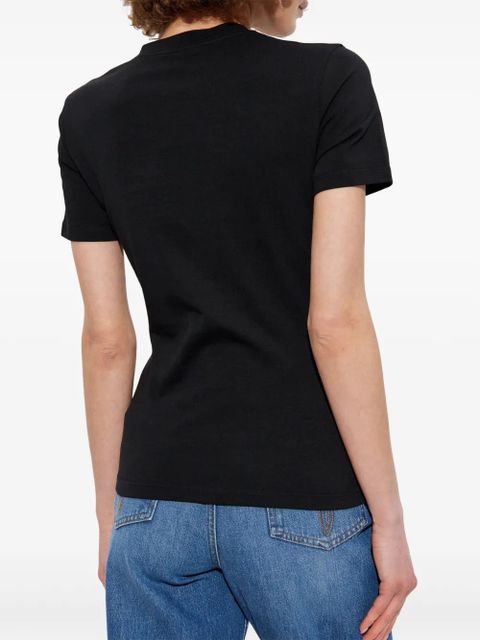 Versace crystal-embellished T-shirt - Black