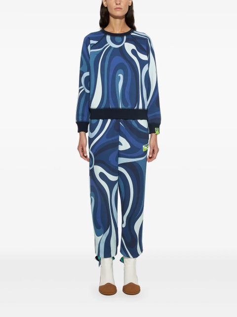 PUCCI Marmo-print sweatshirt - Blue - zdjęcie produktu nr 2