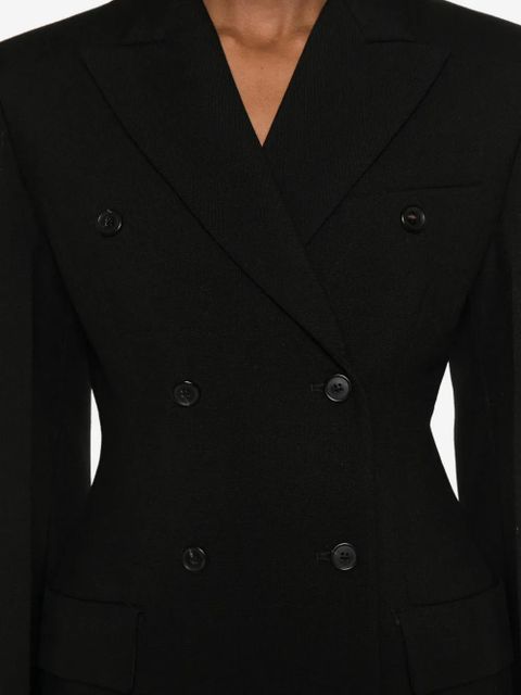 WARDROBE.NYC Contour double-breasted blazer - Black