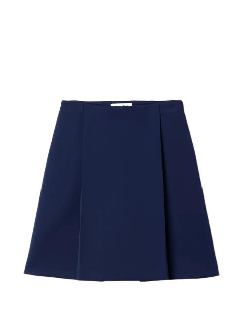 Miu Miu pleated mini skirt - Blue - zdjęcie produktu nr 1