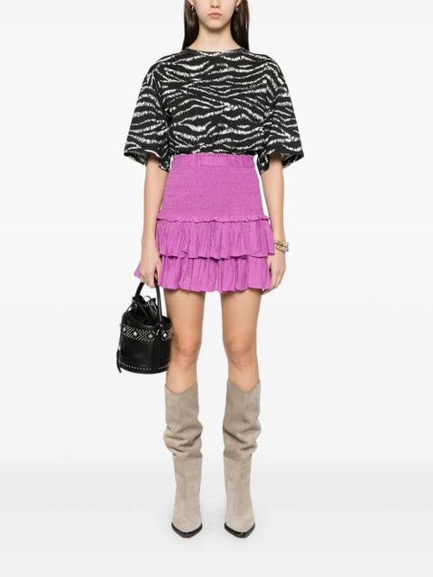 MARANT ÉTOILE Naomi mini skirt - Purple